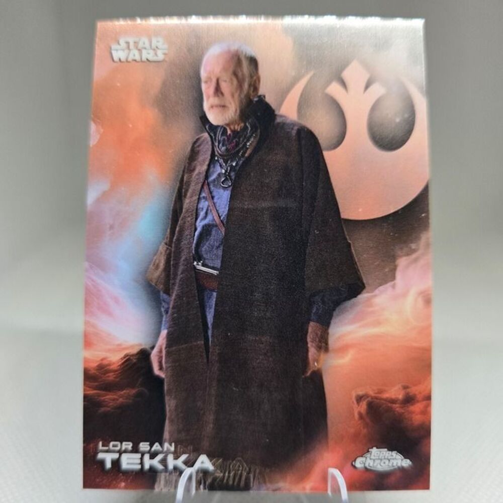 Lor San Tekka #82 Star Wars 2025 Topps Chrome
